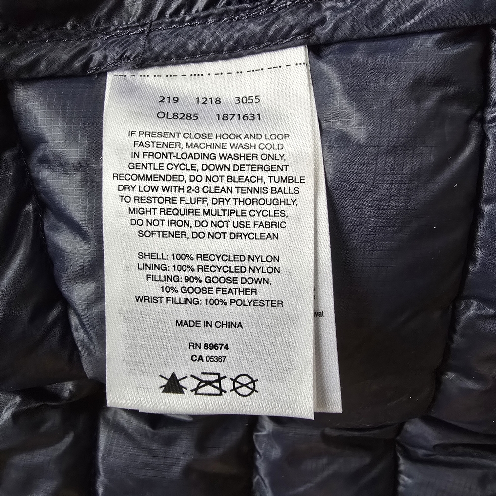 Mountain Hardwear Women's Ghost Whisperer Down Jacket Size Medium Navy Blue - Picture 5 of 6